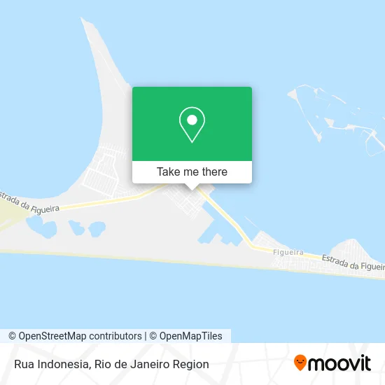 Rua Indonesia map