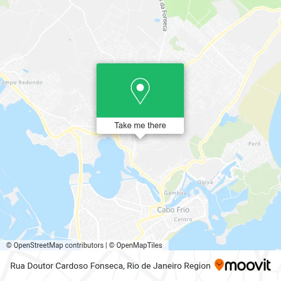Rua Doutor Cardoso Fonseca map
