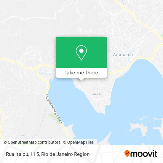 Rua Itaipu, 115 map