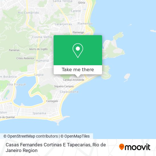 Casas Fernandes Cortinas E Tapecarias map