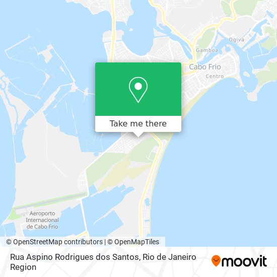 Rua Aspino Rodrigues dos Santos map