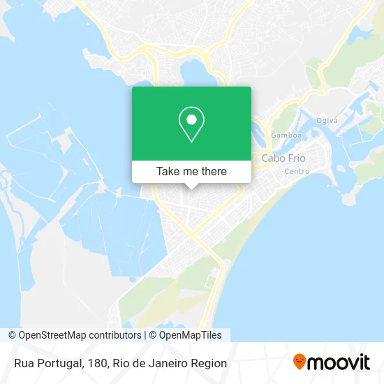 Rua Portugal, 180 map