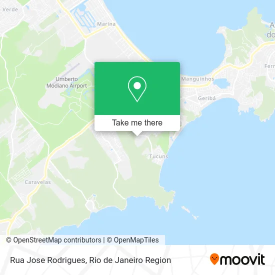 Rua Jose Rodrigues map