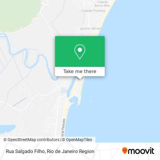 Rua Salgado Filho map