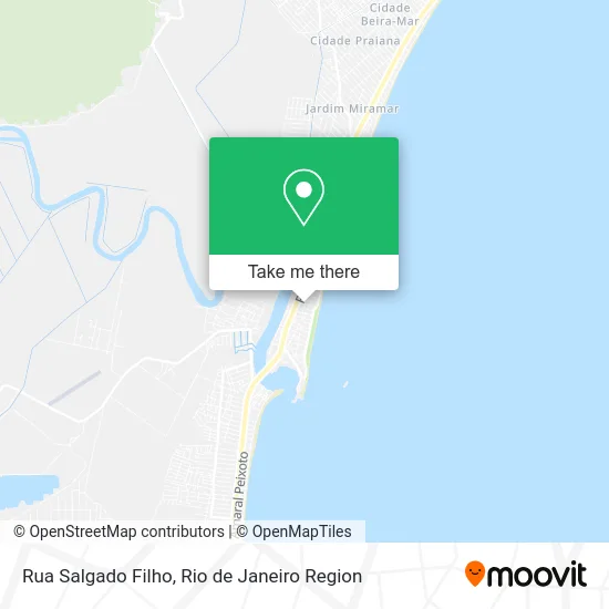 Rua Salgado Filho map