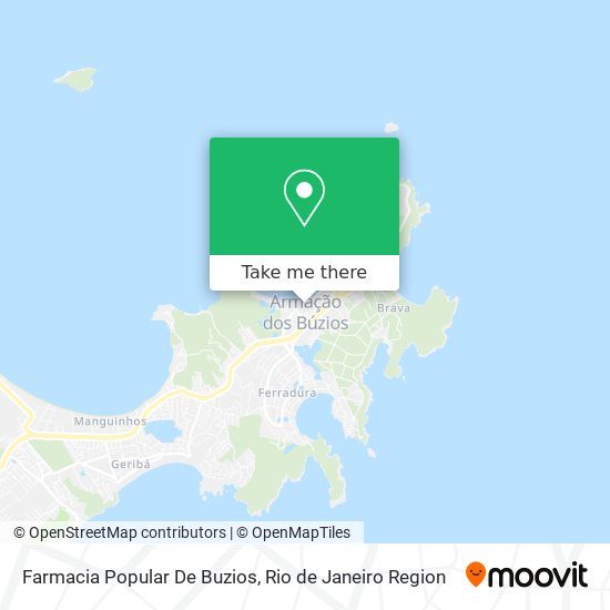 Farmacia Popular De Buzios map