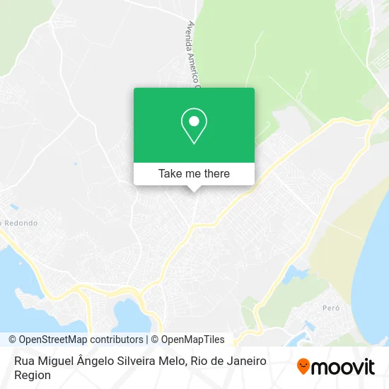 Rua Miguel Ângelo Silveira Melo map