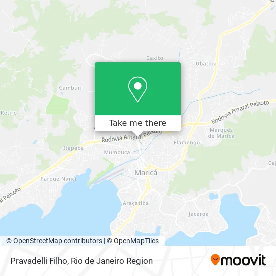 Pravadelli Filho map