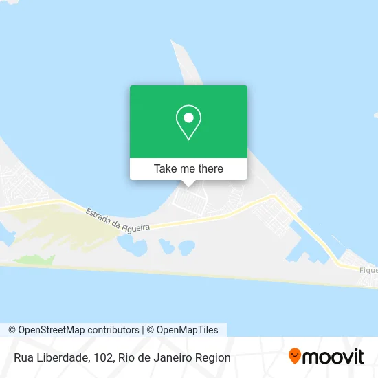 Rua Liberdade, 102 map