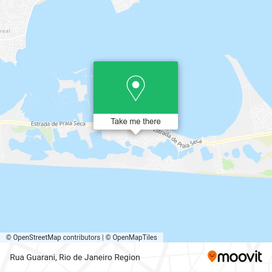 Rua Guarani map