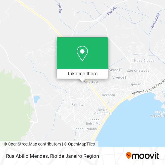 Rua Abílio Mendes map