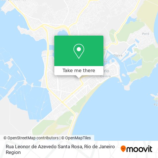 Rua Leonor de Azevedo Santa Rosa map