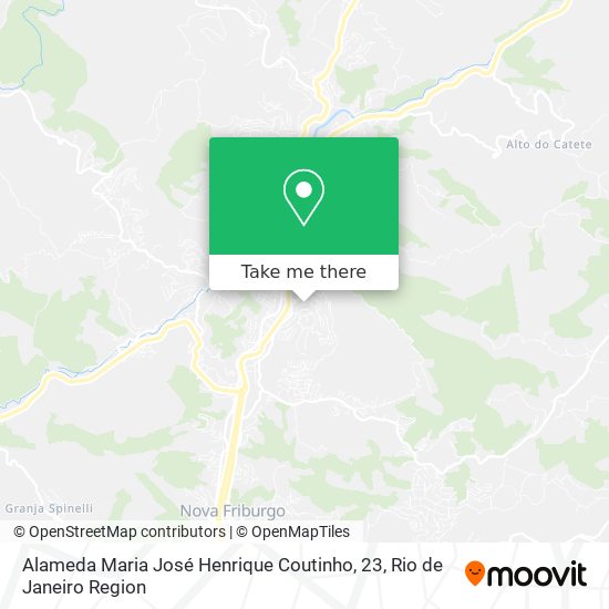 Alameda Maria José Henrique Coutinho, 23 map