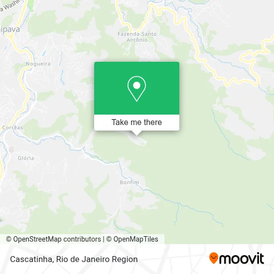 Cascatinha map