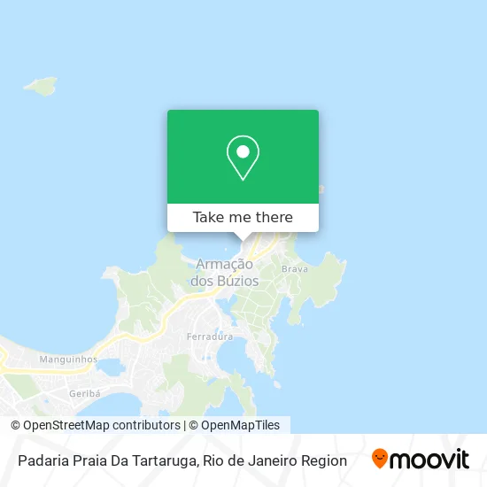 Padaria Praia Da Tartaruga map