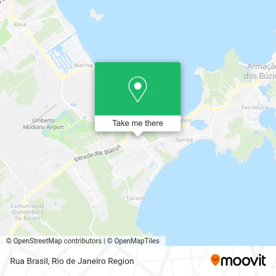 Rua Brasil map
