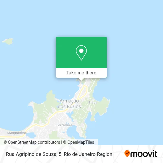 Rua Agripino de Souza, 5 map