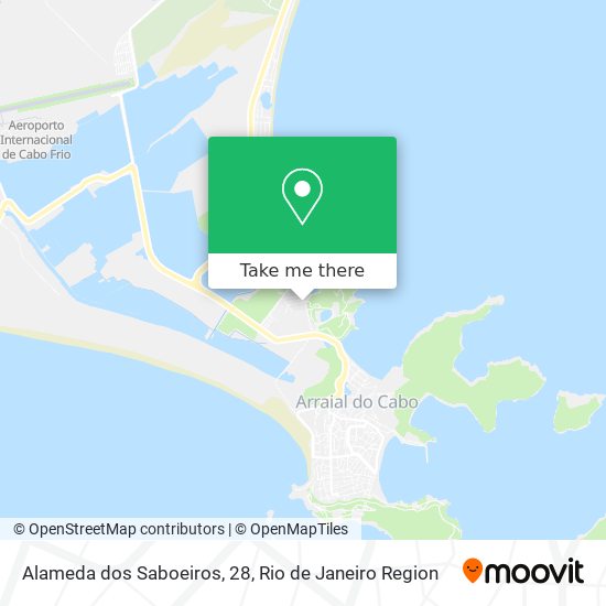 Alameda dos Saboeiros, 28 map