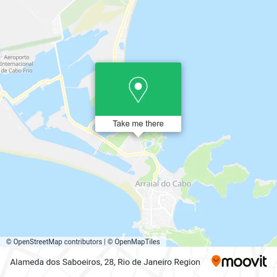 Alameda dos Saboeiros, 28 map