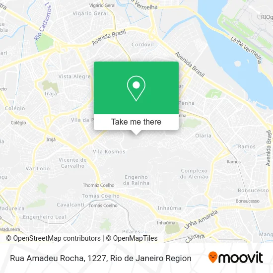 Rua Amadeu Rocha, 1227 map