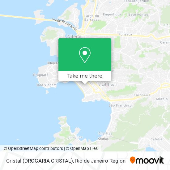 Cristal (DROGARIA CRISTAL) map