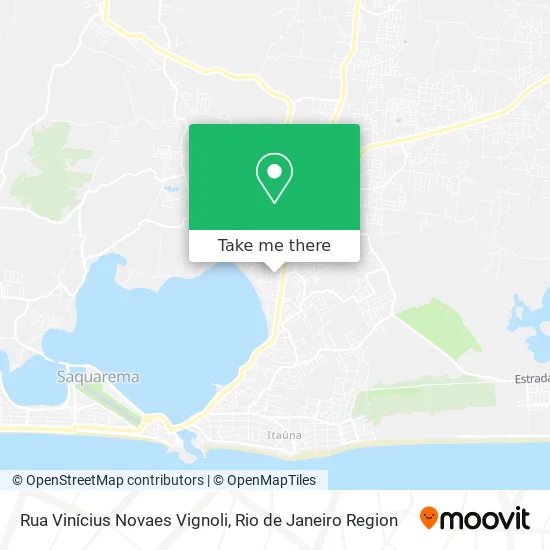 Rua Vinícius Novaes Vignoli map
