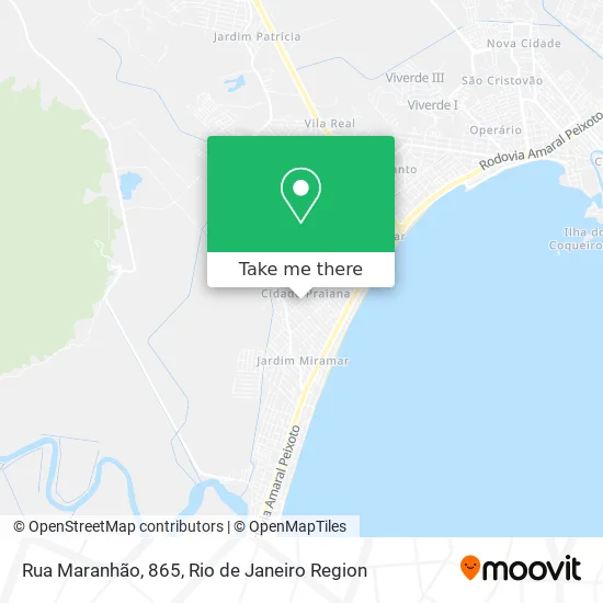 Rua Maranhão, 865 map