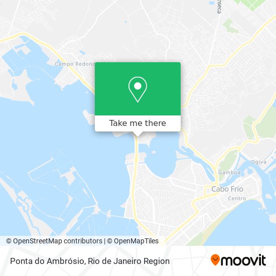 Ponta do Ambrósio map