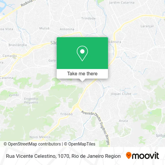 Rua Vicente Celestino, 1070 map