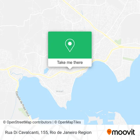 Rua Di Cavalcanti, 155 map