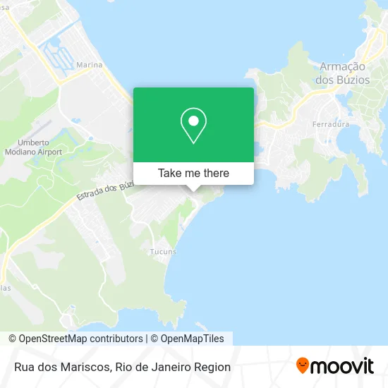 Rua dos Mariscos map