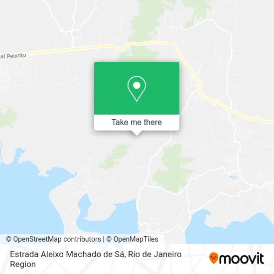 Estrada Aleixo Machado de Sá map