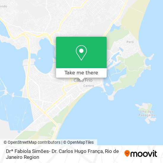 Drª Fabíola Simões- Dr. Carlos Hugo França map