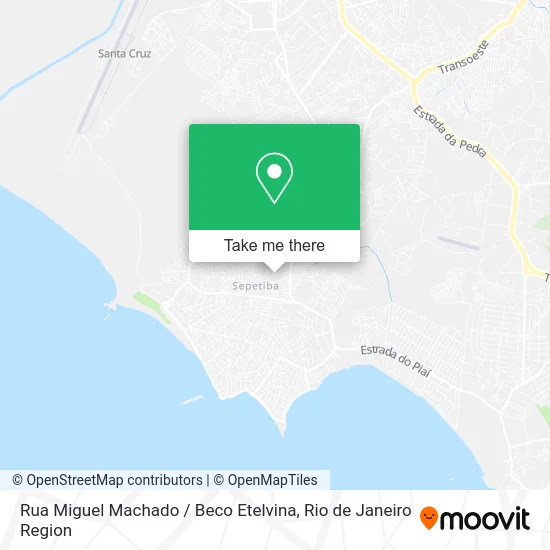 Rua Miguel Machado / Beco Etelvina map