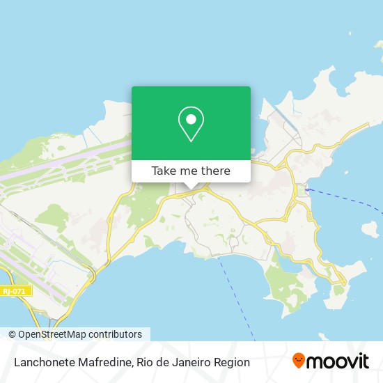 Lanchonete Mafredine map