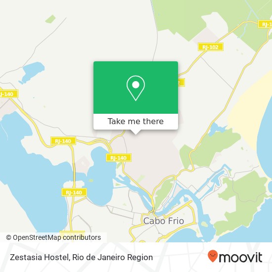 Zestasia Hostel map