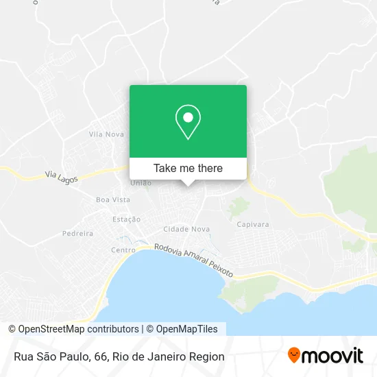 Rua São Paulo, 66 map