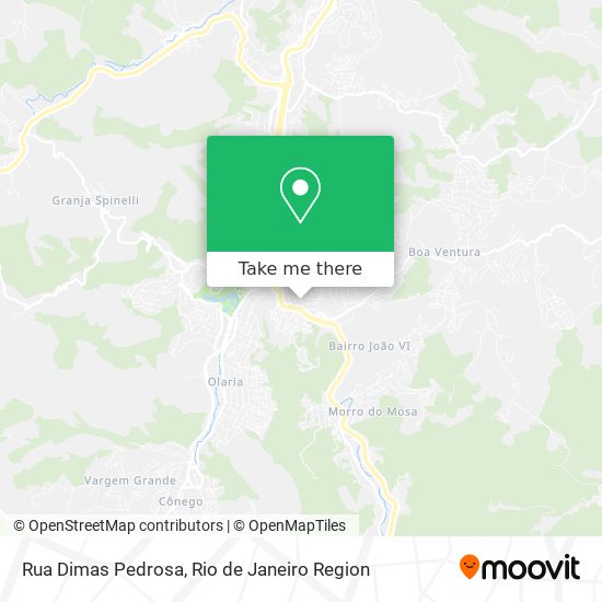 Rua Dimas Pedrosa map