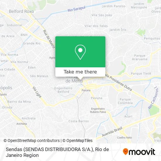 Sendas (SENDAS DISTRIBUIDORA S / A.) map
