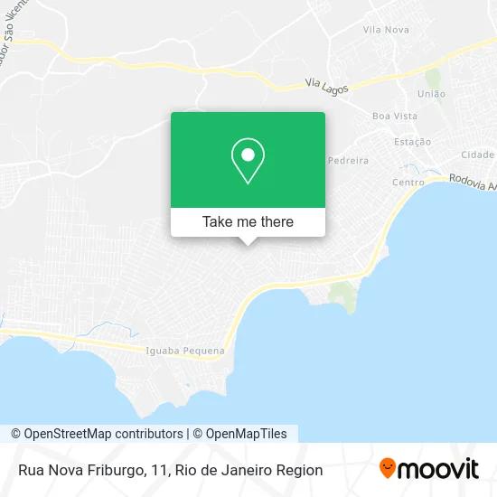 Rua Nova Friburgo, 11 map