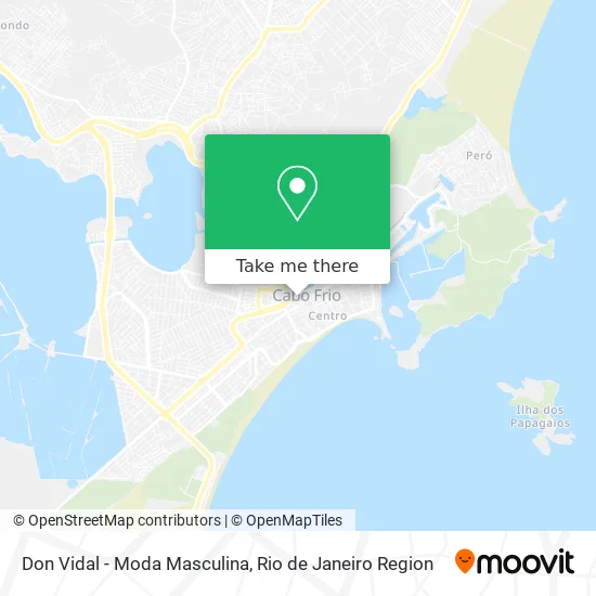 Don Vidal - Moda Masculina map