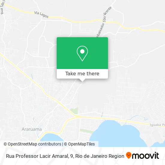 Rua Professor Lacir Amaral, 9 map