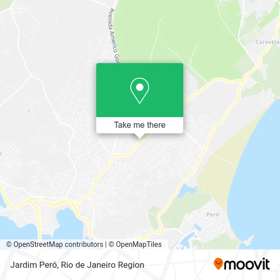 Jardim Peró map