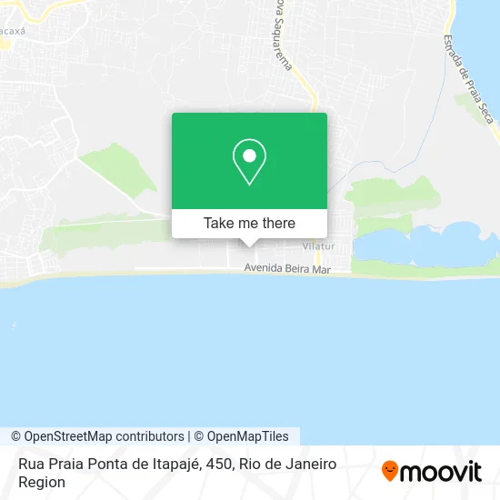 Rua Praia Ponta de Itapajé, 450 map