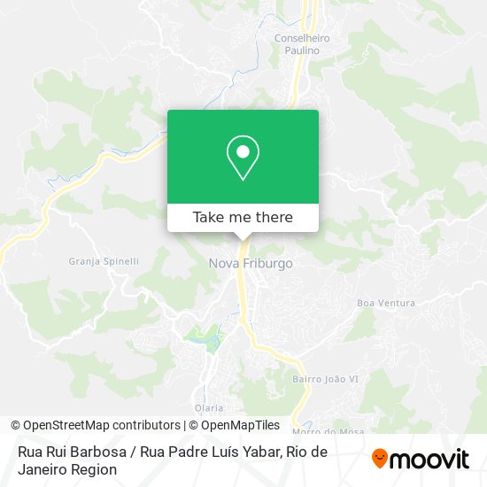 Rua Rui Barbosa / Rua Padre Luís Yabar map