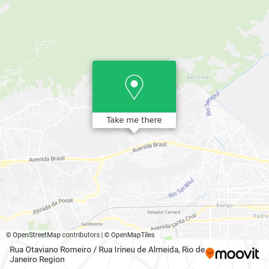 Rua Otaviano Romeiro / Rua Irineu de Almeida map