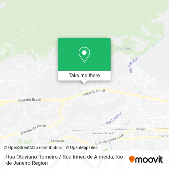 Rua Otaviano Romeiro / Rua Irineu de Almeida map