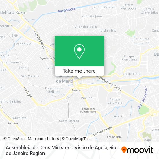 Assembléia de Deus Ministério Visão de Águia map