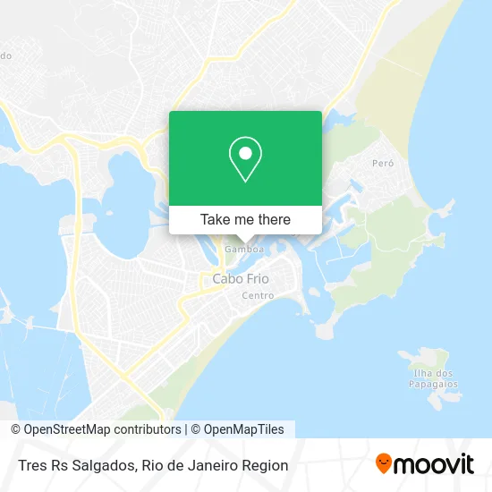 Tres Rs Salgados map