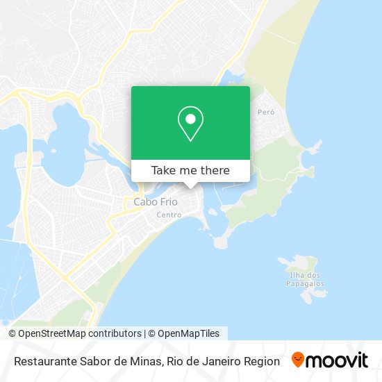 Restaurante Sabor de Minas map